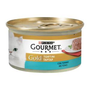 Gourmet gold adult cat tortini con tonno 85gr