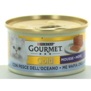 Gourmet gold mousse con pesce dell'oceano 85gr