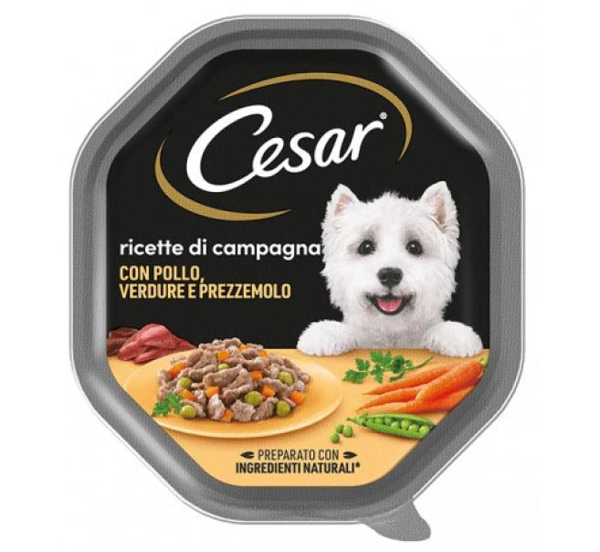 cesar-bocconcini-con-pollo,verdure-e-prezzemolo-per-cani-150gr