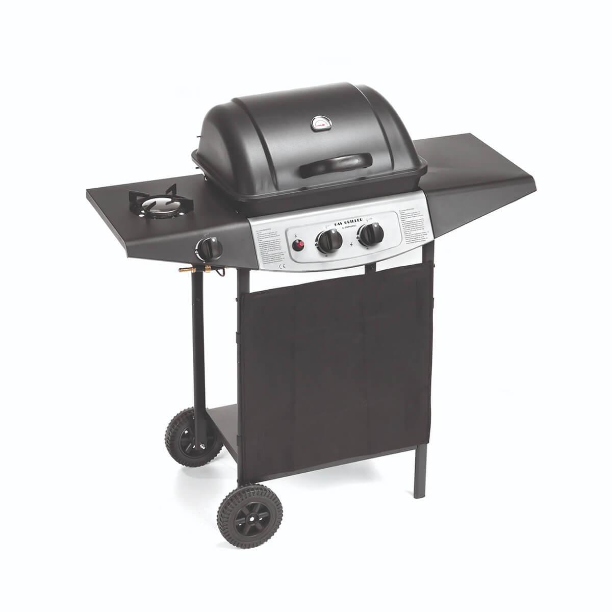 barbecue-double-cooking-gas+-roccia-lavica-cm-98x43-h.100cm