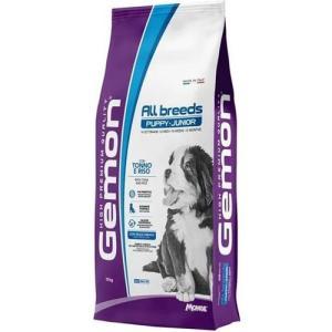 Gemon all breeds dog puppy&junior crocchette con tonno e riso 15kg