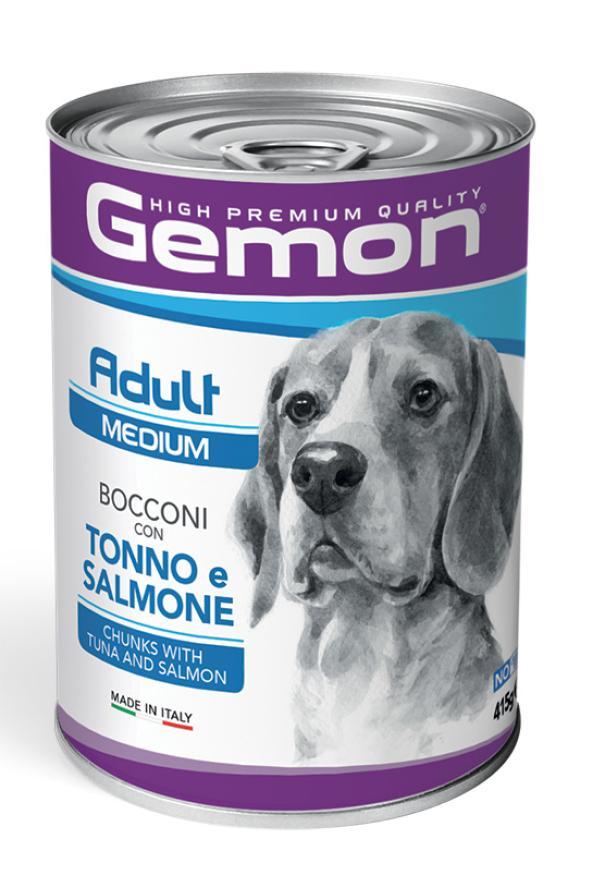 gemon-dog-adult-medium-bocconi-con-tonno-e-salmone-415gr