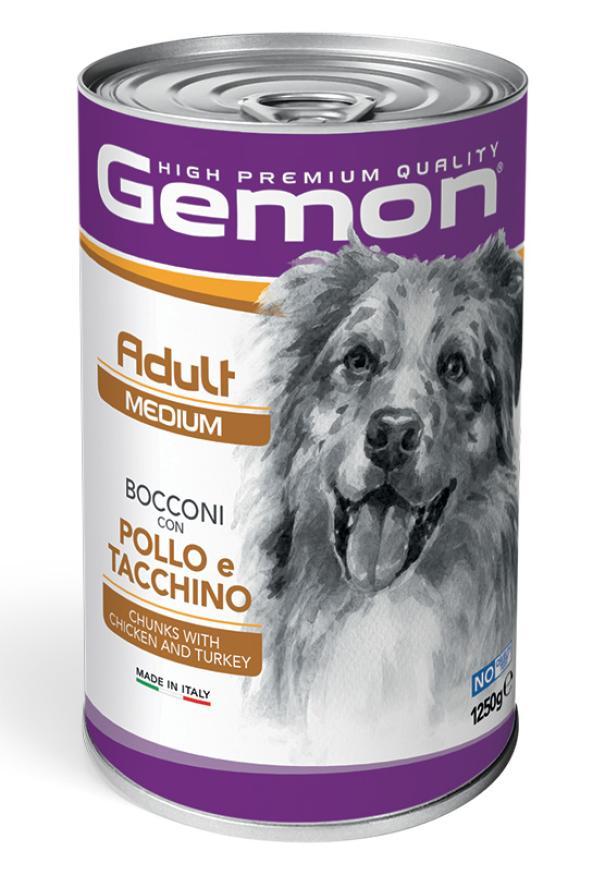 gemon-medium-adult-dog-bocconi-con-pollo-e-tacchino-1250gr