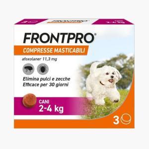 Frontpro cani 3 compresse 2-4kg