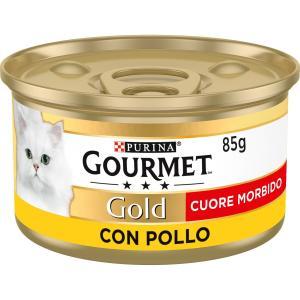 Gourmet gold gatti cuore morbido con pollo 85 gr