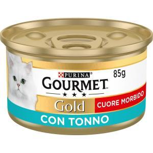 Gourmet gold gatti cuore morbido con tonno 85 gr