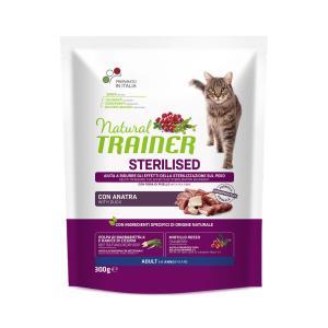 Natural  cat sterilizzato crocchette con anatra 300 gr