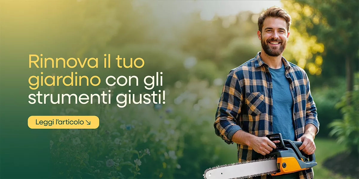 Gli elettroutensili indispensabili per il tuo giardino 🌳